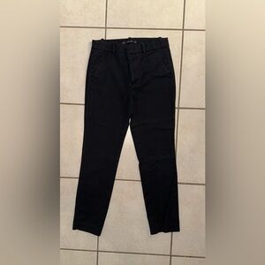 Black chino pant